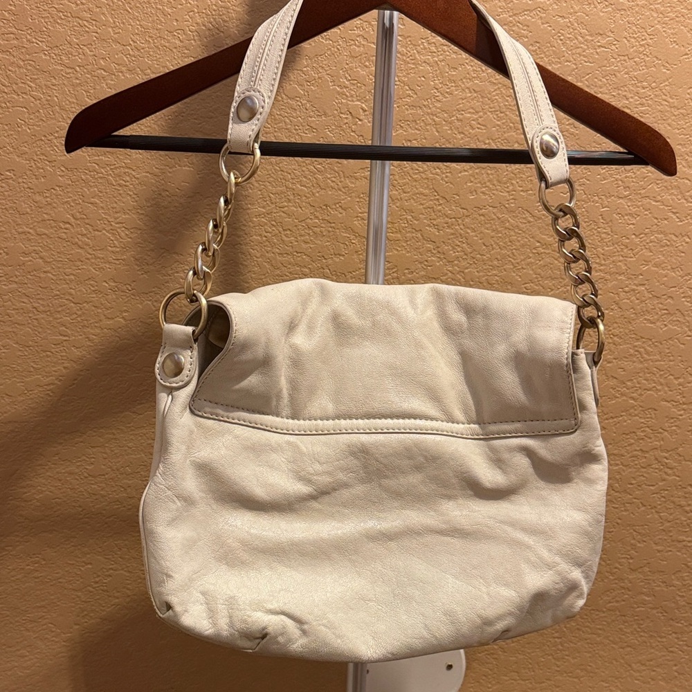 Michael Kors Vintage Leather Handbag Cream - Picture 6 of 9